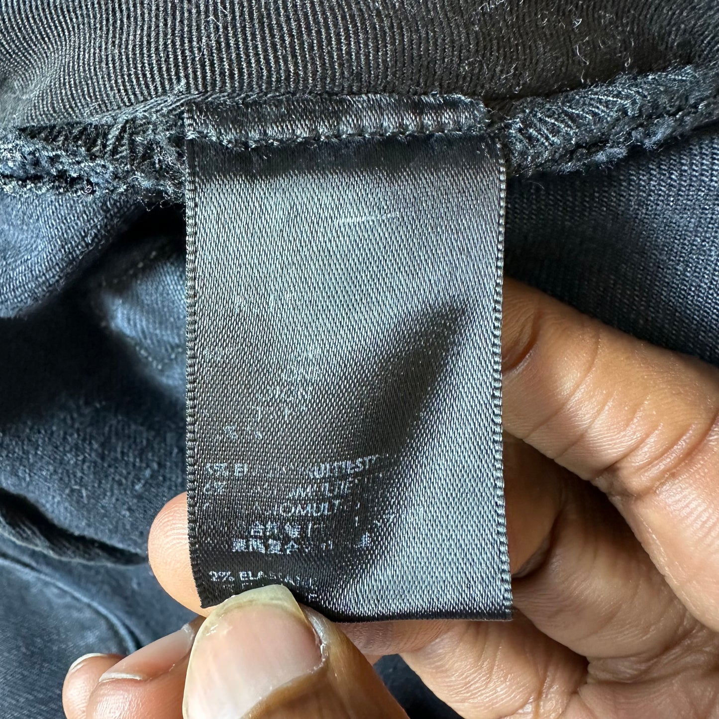 Amiri Felt Spell Distressed Black Denim Jeans Sz 30
