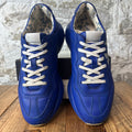 Gucci Rhyton Silver NY Blue Sneaker Sz 9.5