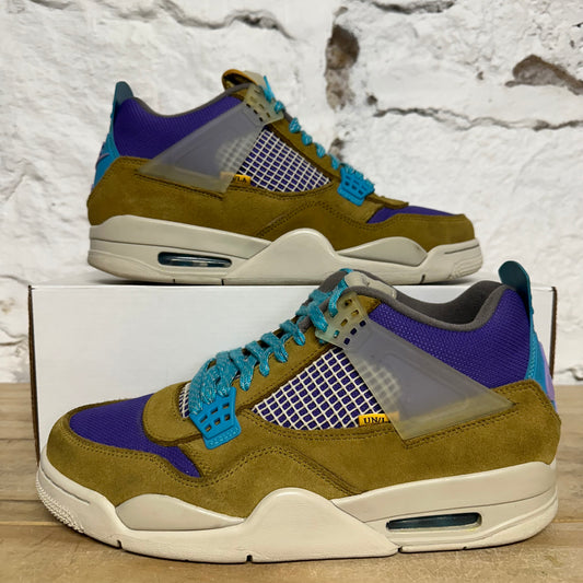 Air Jordan 4 Union Desert Moss Sz 10