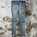Amiri MX2 Blue Black Patch Blue Denim Sz 31