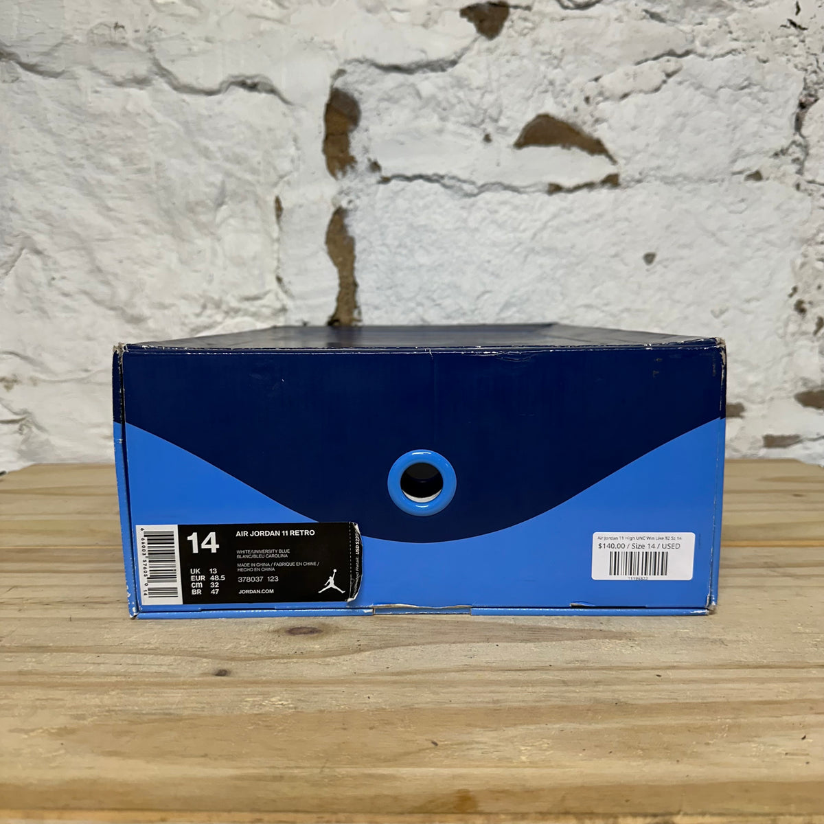 Air Jordan 11 High UNC Win Like 82 Sz 14
