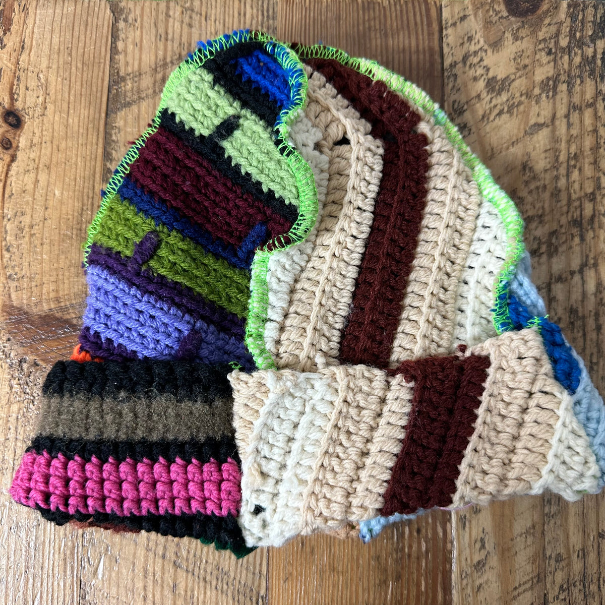 Better With Age Multicolor Knit Beanie