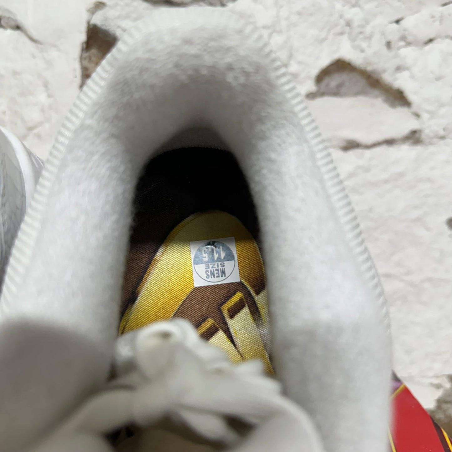 Nike Air Force 3 Low Nigo White Metallic Gold Sz 11.5 DS