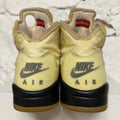 Air Jordan 5 Off-White Sail Sz 12.5