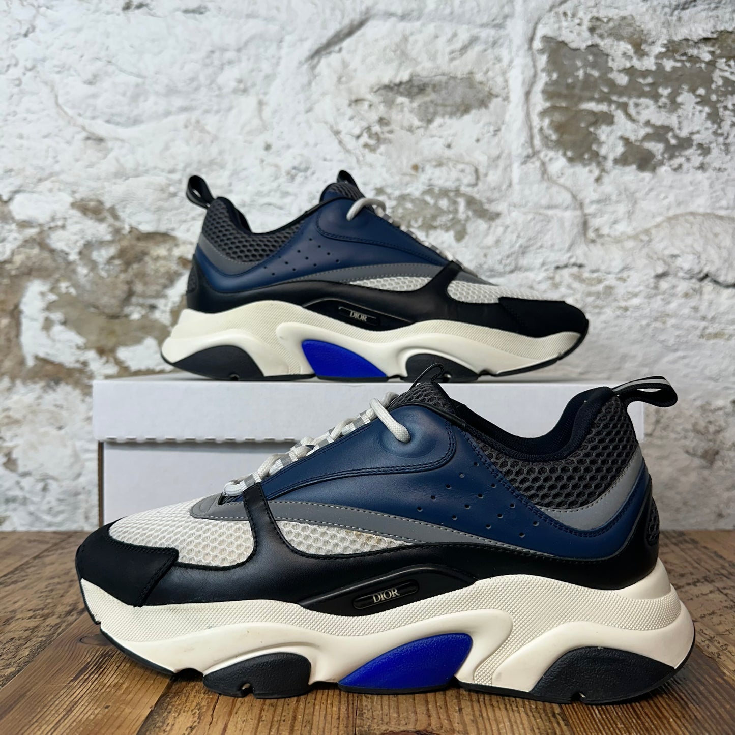 Dior B22 Blue White Black Sneaker Sz 10 (43)