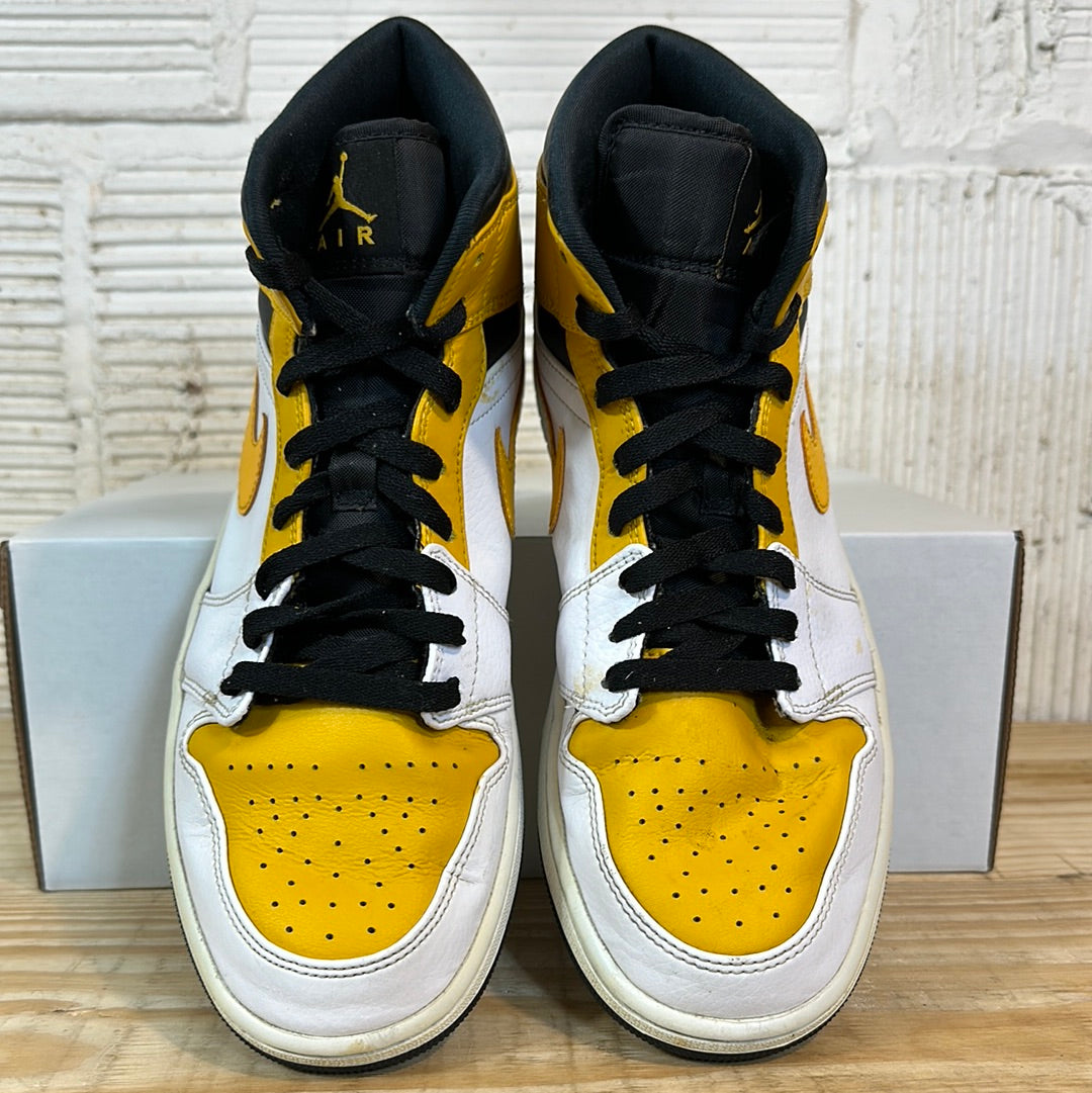 Air Jordan 1 Mid University Gold Sz 10