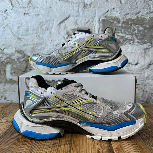 Balenciaga Runner Blue Yellow Grey Sneaker Sz 10 (43)