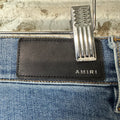Amiri Plain Dark Blue Denim Jeans Sz 31