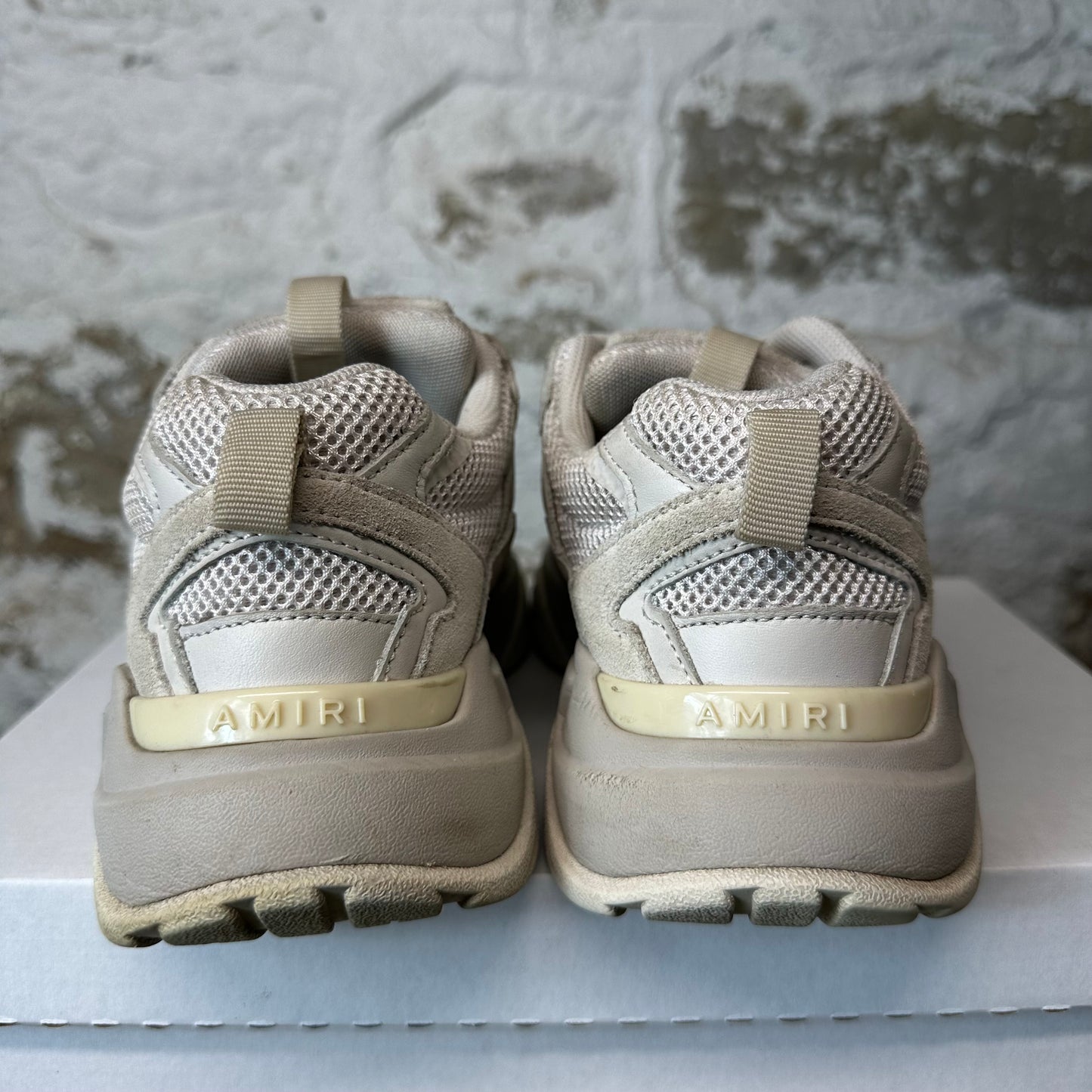 Amiri Triple Grey Bone Runner Sneaker Sz 9 (42)