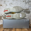 Prada Americas Cup Vintage Yellow Leather Grey Sneaker Sz 9