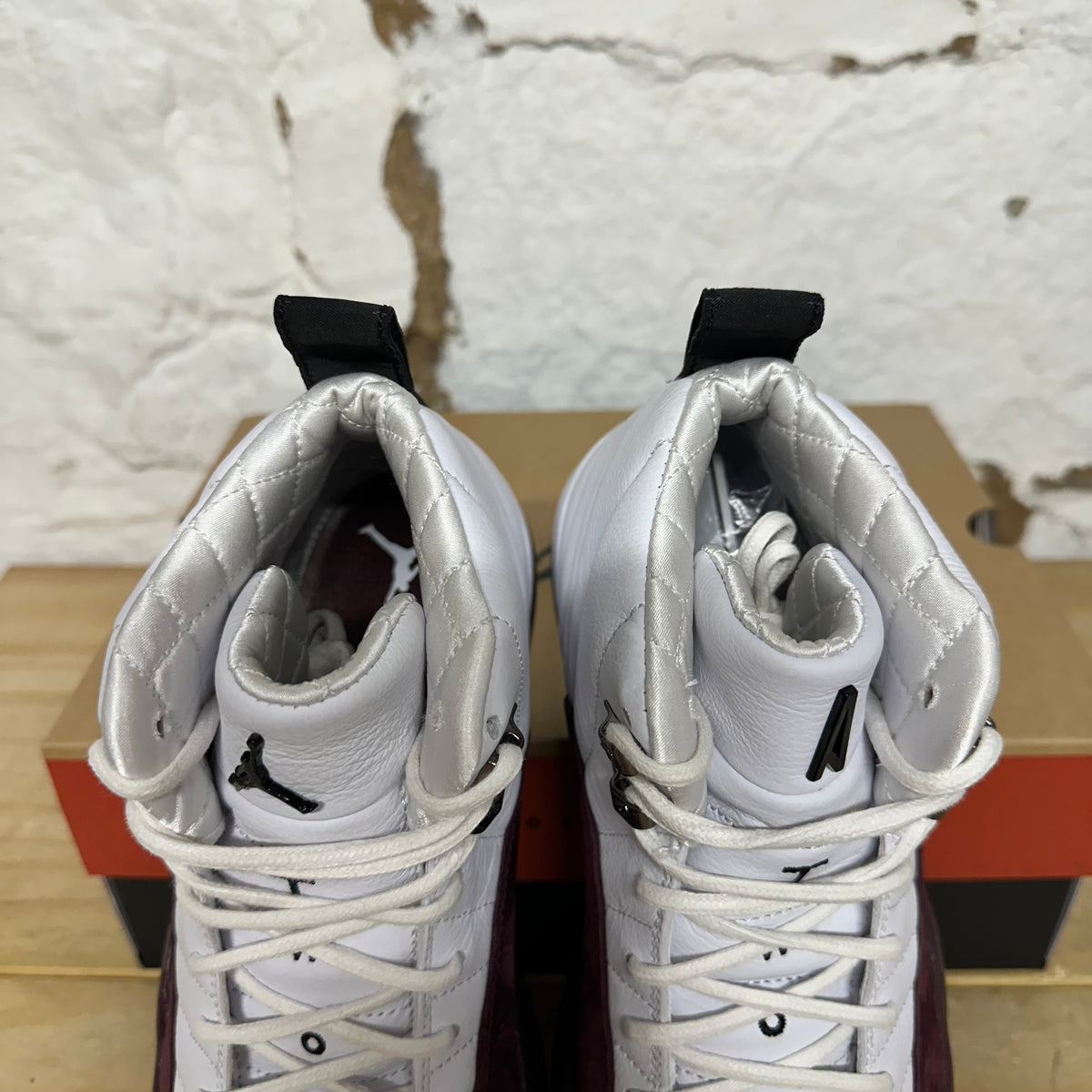 Air Jordan 12 A Ma Maniere White Sz 10 (11.5W) DS