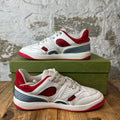 Gucci White Demetra Red Basket Sneaker Sz 8