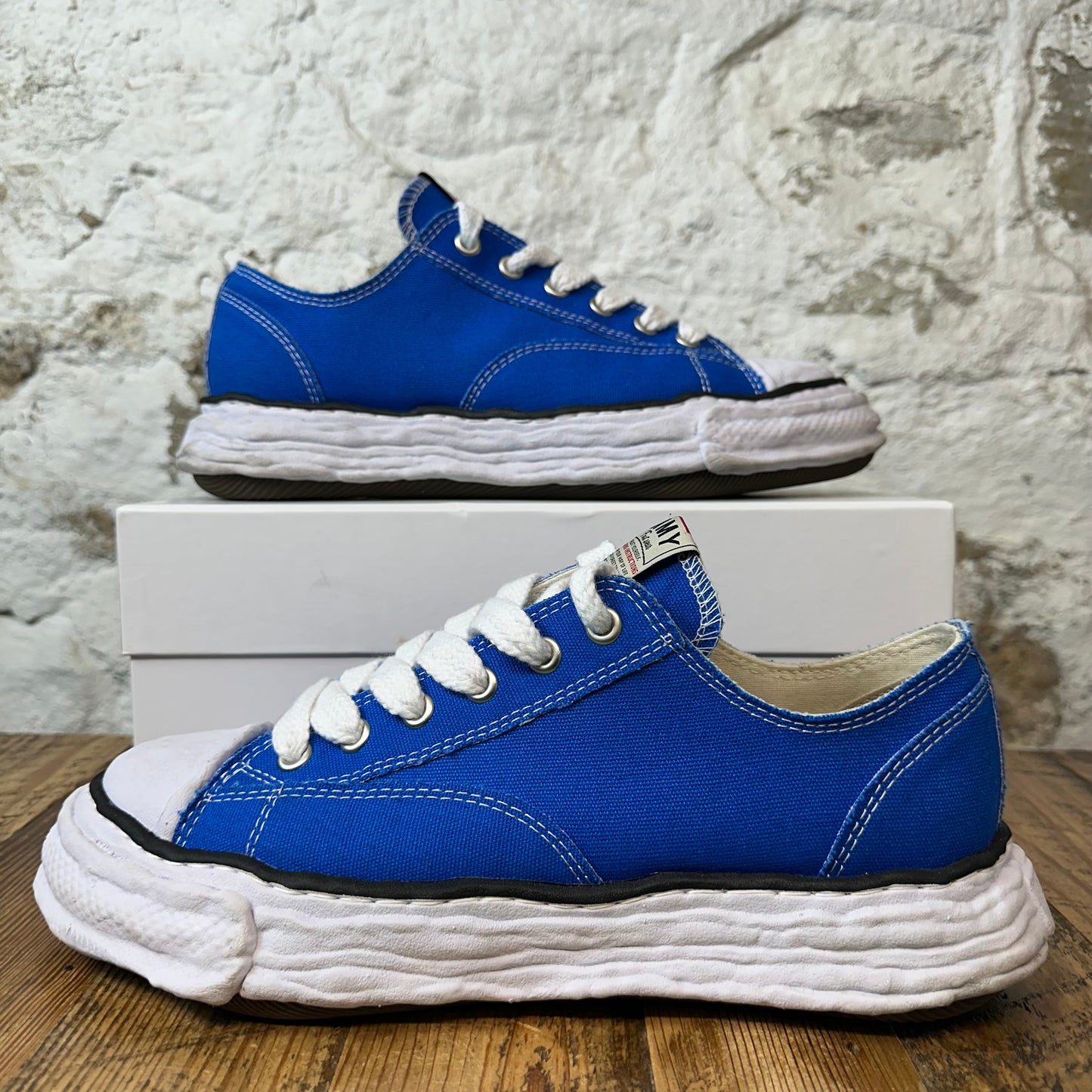 Maison Mihara Blue White Peterson 23 Sneaker Sz 12 (45)