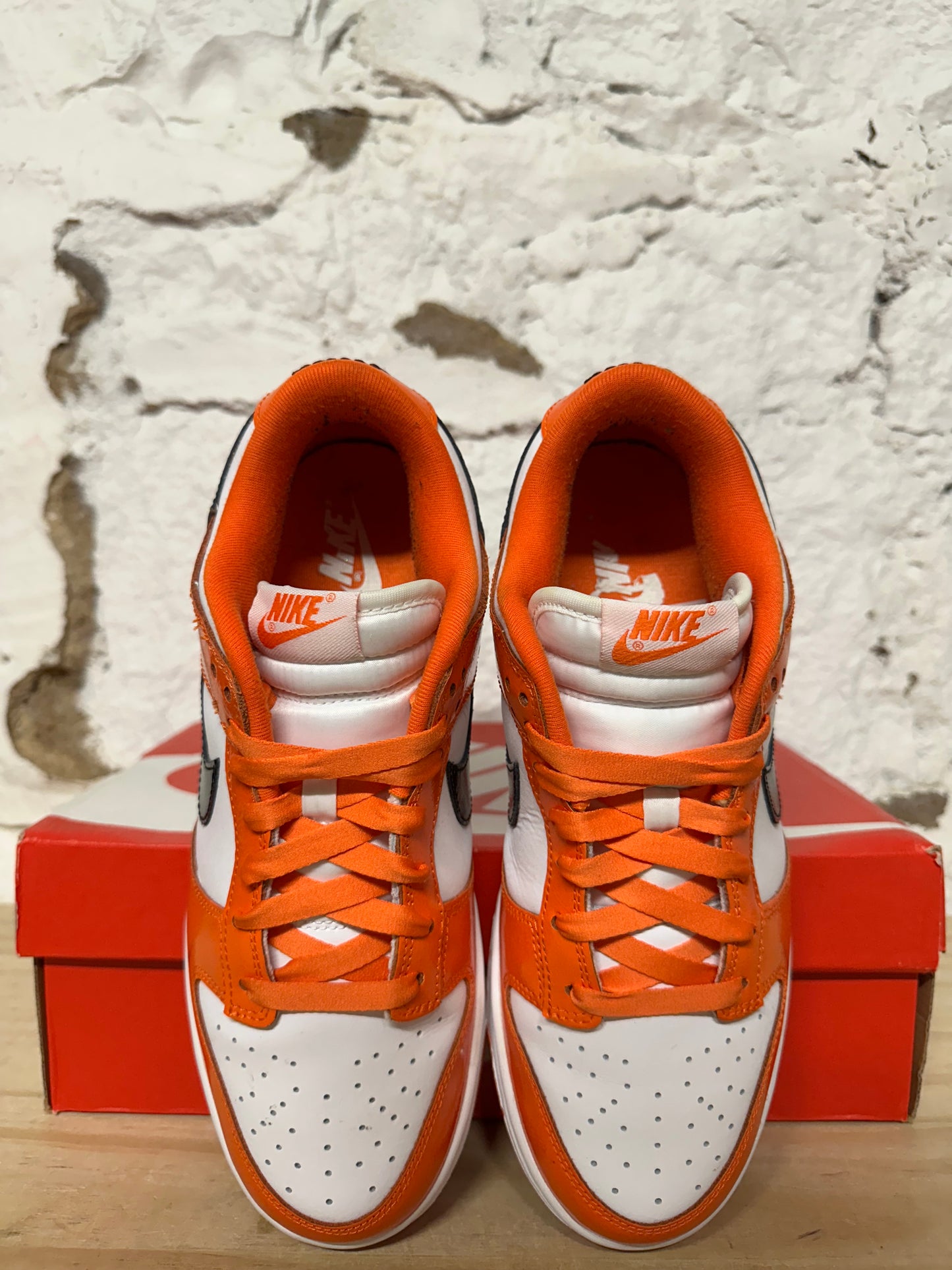 Nike Dunk Low Brilliant Orange Sz 7Y