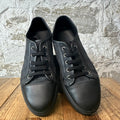 Gucci Black GG Monogram Sneaker Sz 8.5