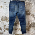 Amiri Plain Dark Blue Denim Jeans Sz 32