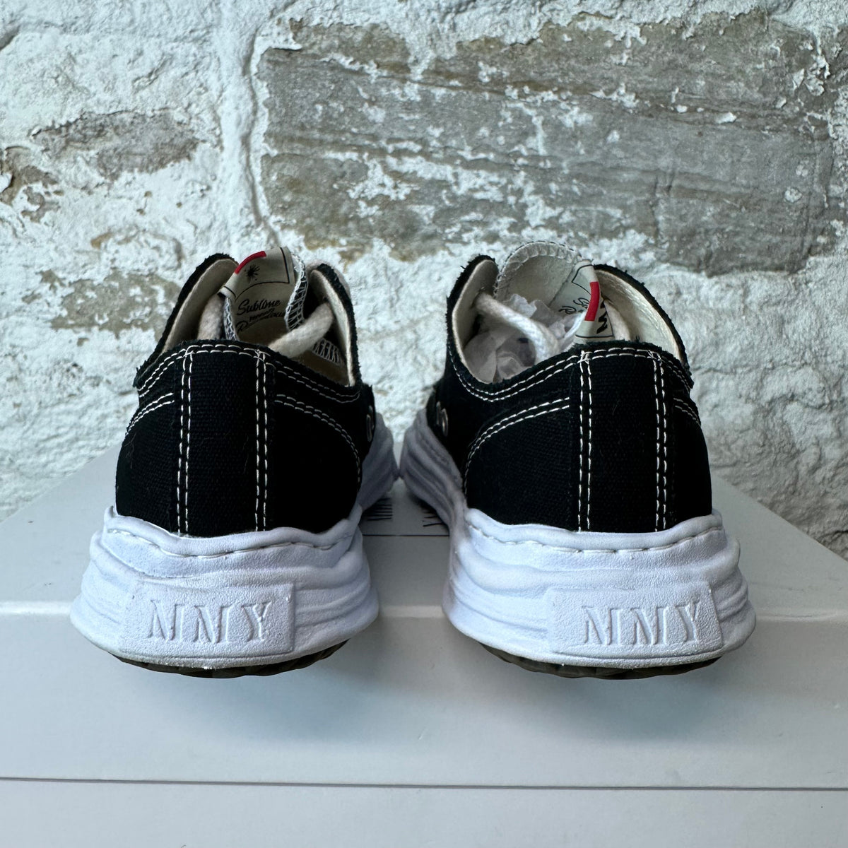Maison Mihara Black White Hank Sneaker Sz 6.5 (39)