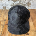 Louis Vuitton Black Grey Floral Monogram Hat Sz M