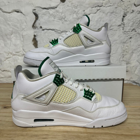 Air Jordan 4 Green Metallic Sz 10.5