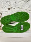 Nike Dunk High Premium White Green Yellow Sz 11.5