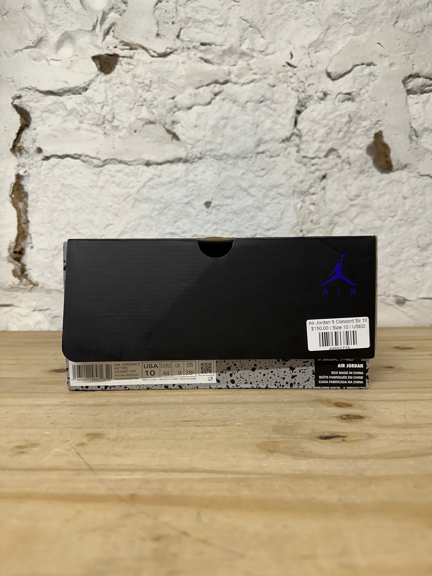Air Jordan 5 Concord Sz 10