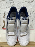 Air Jordan 1 Low Metallic Blue Sz 14 DS