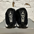 Air Jordan 14 Black White Sz 9.5