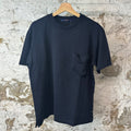 Louis Vuitton Navy Monogram Pocket T-Shirt Sz L