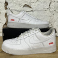 Nike Air Force 1 Low Supreme White Sz 12