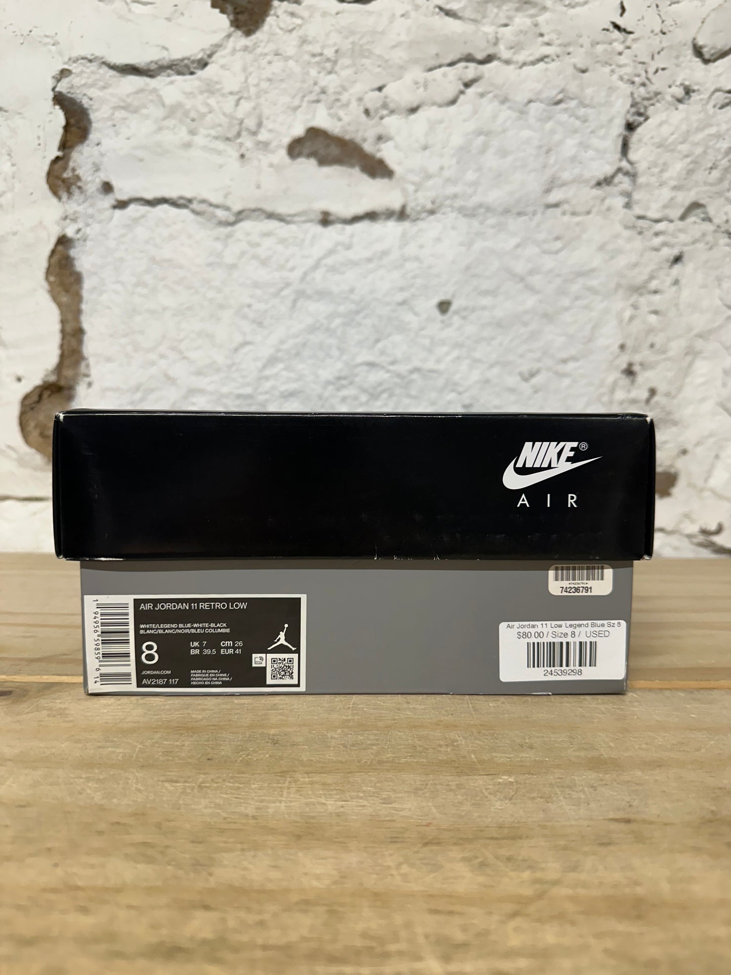 Air Jordan 11 Low Legend Blue Sz 8