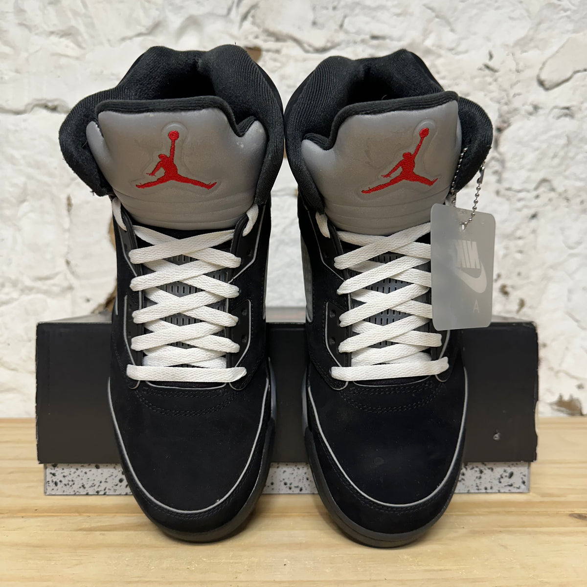 Air Jordan 5 Black Metallic Reimagined Sz 10.5