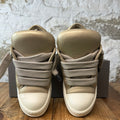 Rick Owens Jumbo Lace Puffer Gold Milk Sneaker Sz 5 (37)