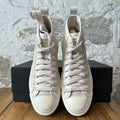 Amiri High MA Court Beige Cream Sneaker Sz 10 (43)