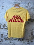 Gallery Dept Red ATK Yellow T-shirt Sz XS