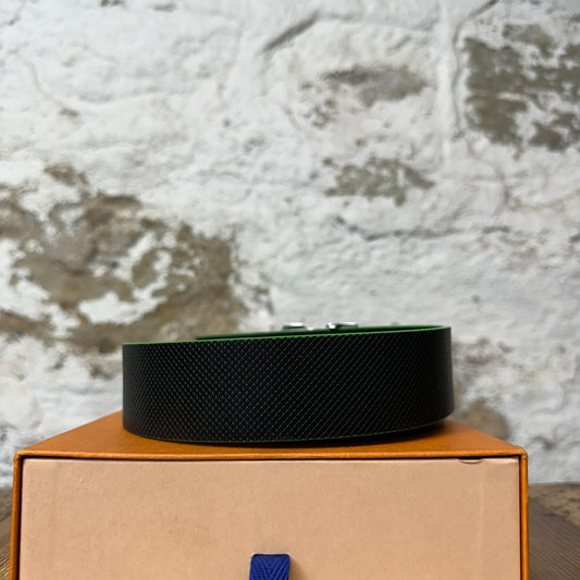 Louis Virgil Tactic Green Black Belt Sz (100/40) W/ Box