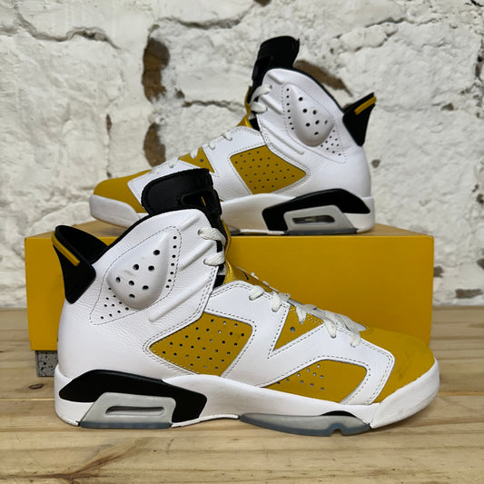 Air Jordan 6 Yellow Ochre Sz 8.5