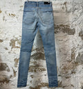 Amiri MX1 Black Playboy Blue Denim Jeans Sz 28