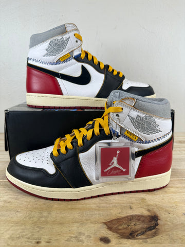 Air Jordan 1 High Union Los Angeles Black Toe Sz 11