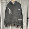 Godspeed R.O.D. Skeleton Grey Hoodie Sz L