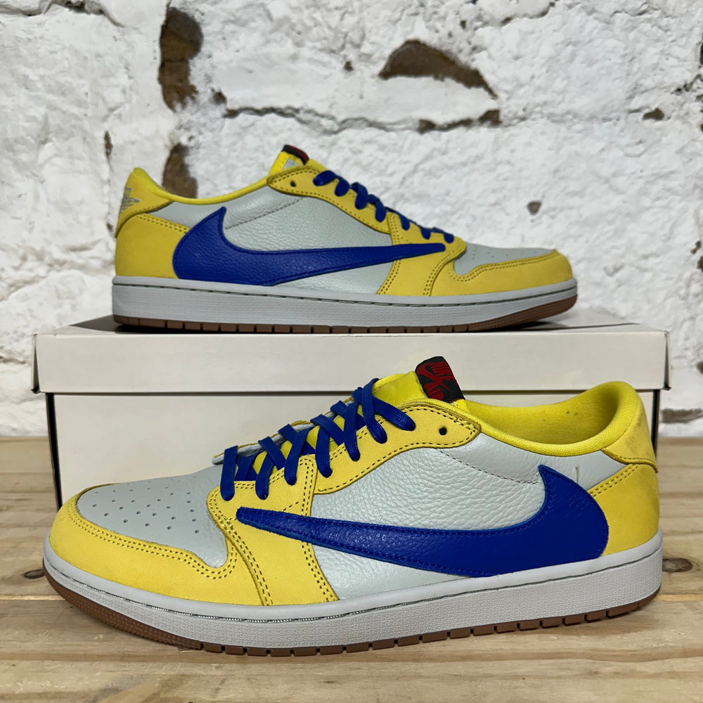 Air Jordan 1 Low Travis Scott Canary Sz 11 (12.5W)