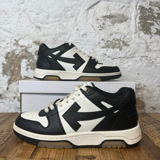 Off White Out Of Office Black White Sneaker Sz 9 (42)