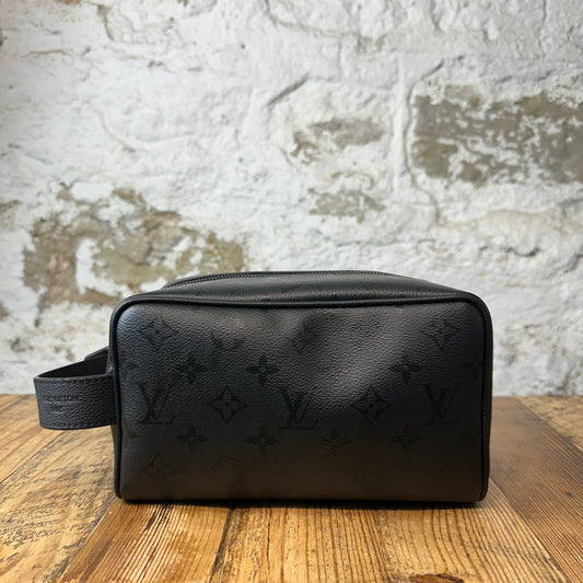 Louis Vuitton Graphite Monogram Dopp Toiletry Bag