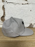 Hellstar NY Yankees Grey Rhinestone Snapback Hat DS