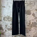 Amiri Embroidered MA Black Flare Sweatpants Sz XS