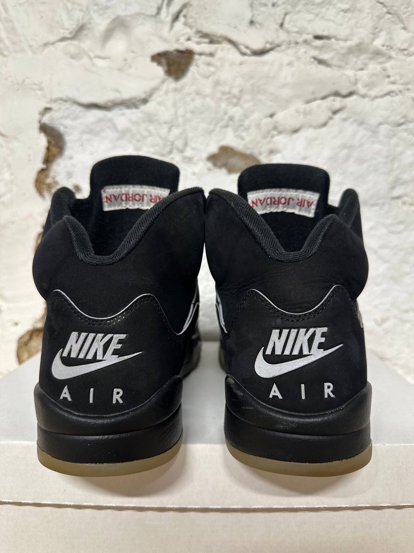 Air Jordan 5 Black Metallic Sz 8.5