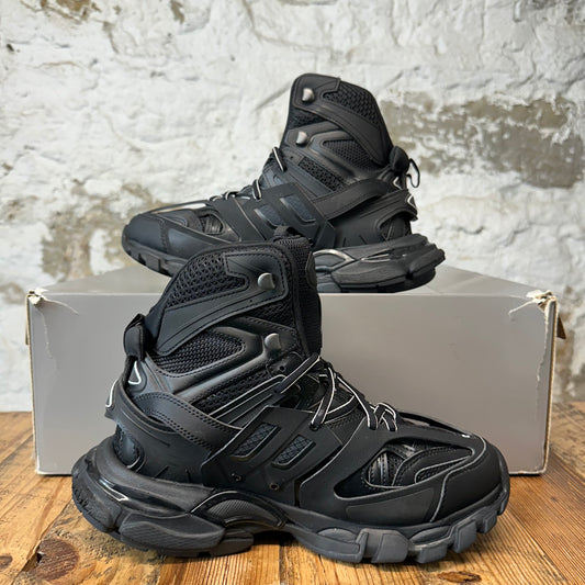 Balenciaga High Track Runner Triple Black Sneaker Sz 6.5 (39)