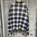 Vale Forever Sky Gems Navy Flannel Sz XL