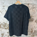 Amiri Checkered Towel Black T-Shirt Sz L