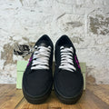 Off White Purple Arrow Black White Vulc Sneaker Sz 8 (41)