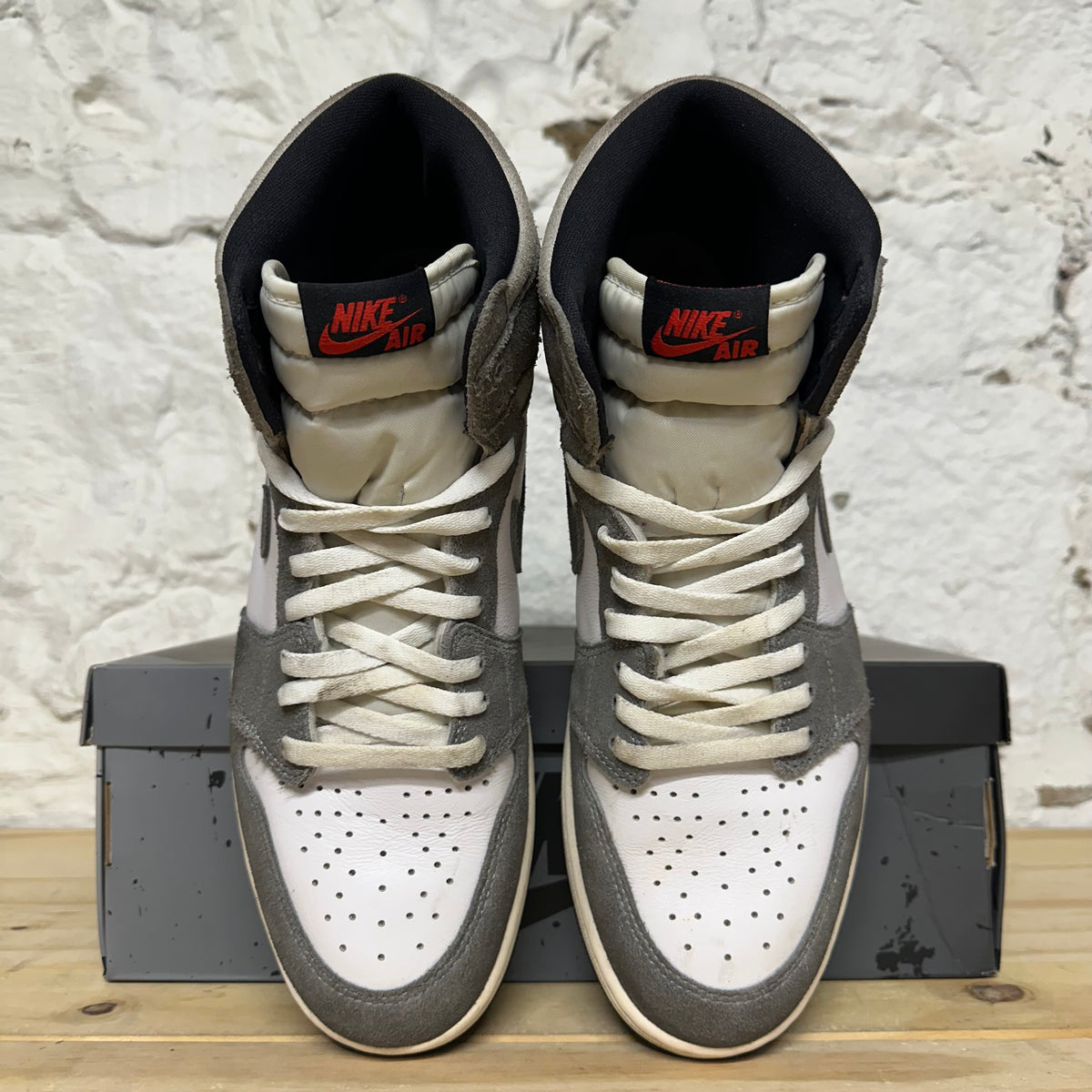 Air Jordan 1 High Washed Black Sz 12